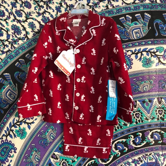 Disney Other - Disney Holiday Pajamas Kids Size 4